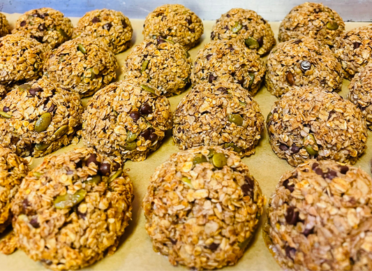 Cocoa Walnut Clusters